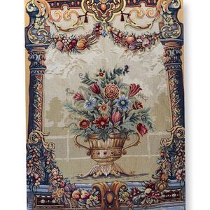 5223 Jardin Beaumesnil Point Des Meurins “Le Toucher”  France WALL ART TAPESTRY.